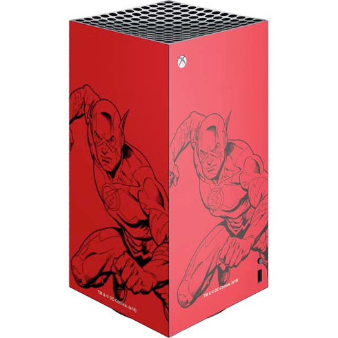 DC Comics The Flash Comic Pop XBox Series X Digital Edition Console Skin